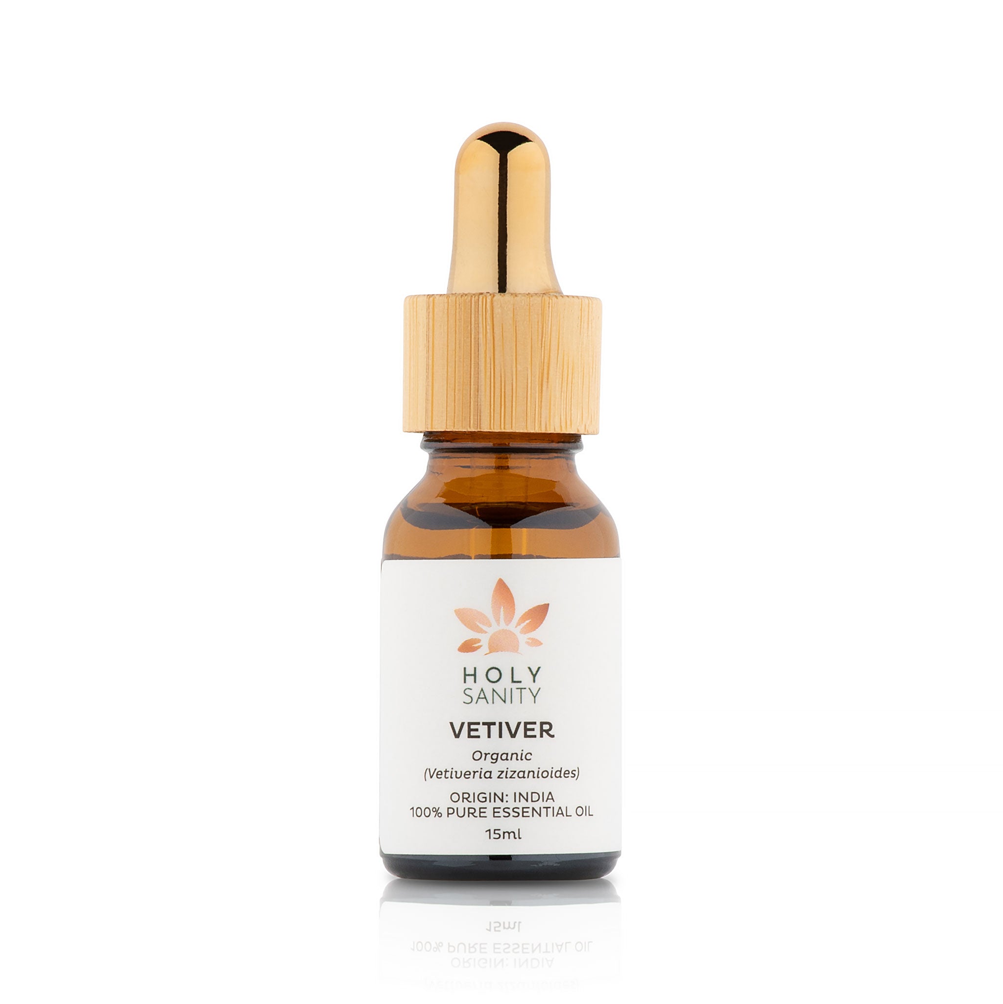 Organic Vetiver Essential Oil 15ml | Holy Sanity - Holy Sanity