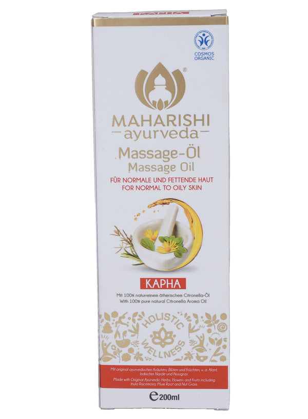 Maharishi Ayurveda Massage Oil Kapha 200ml Holy Sanity