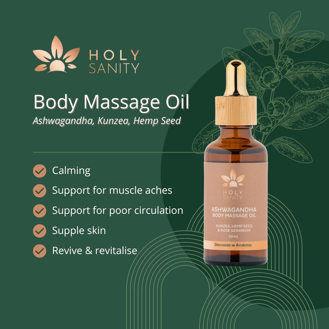 Ashwagandha Body Massage Oil 50ml