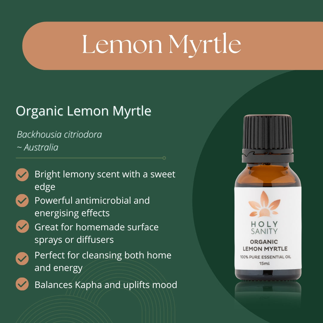 Organic Essential Oil Bundle (15ml x 6)