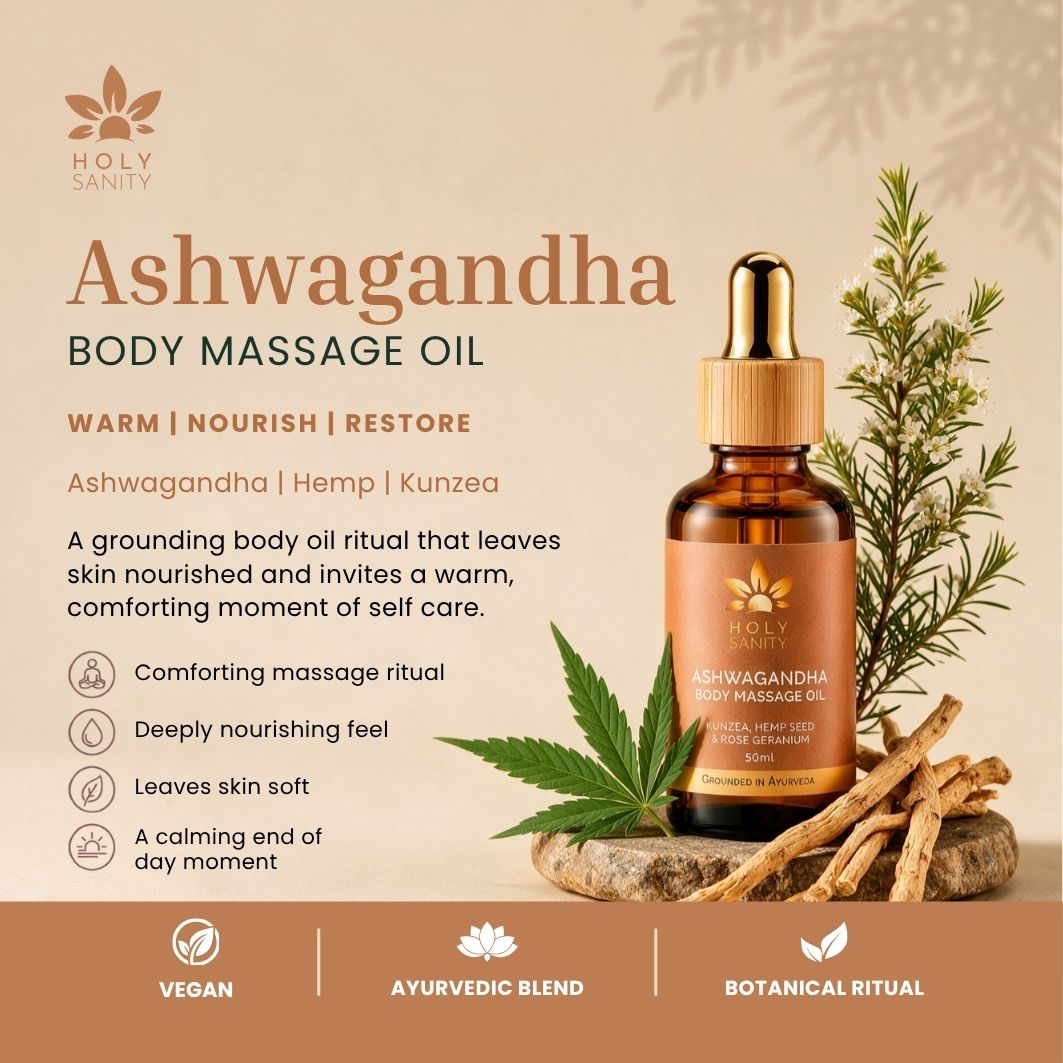 Ashwagandha Body Massage Oil 50ml