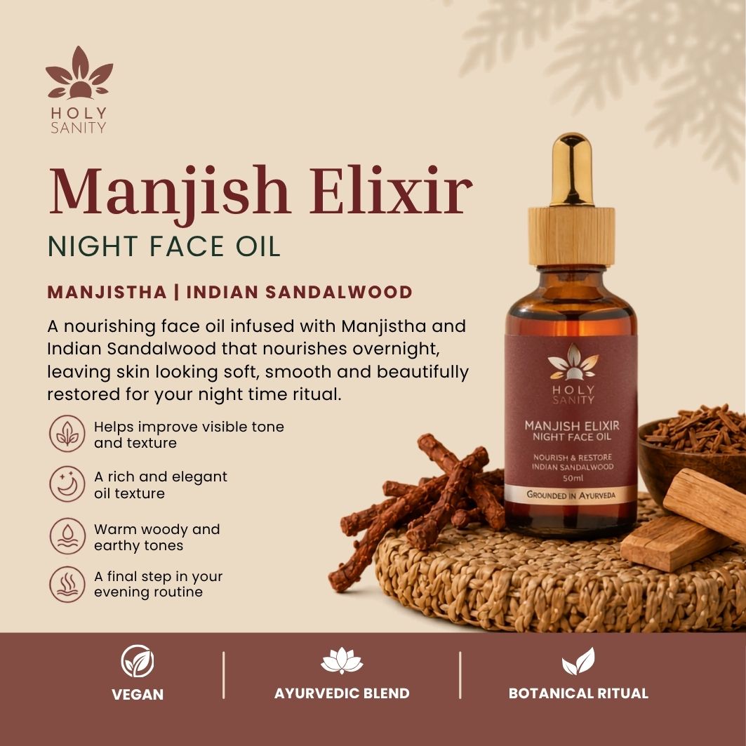 Manjish Elixir Night Face Oil