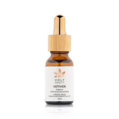 Organic Vetiver Essential Oil 15ml | Holy Sanity - Holy Sanity