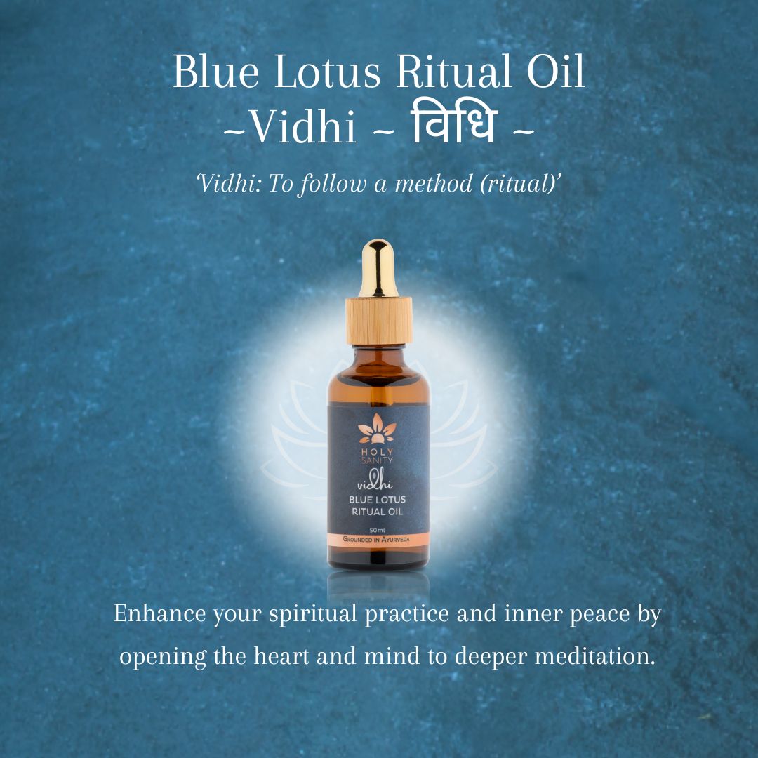 Vidhi Blue Lotus Ritual Oil 50ml