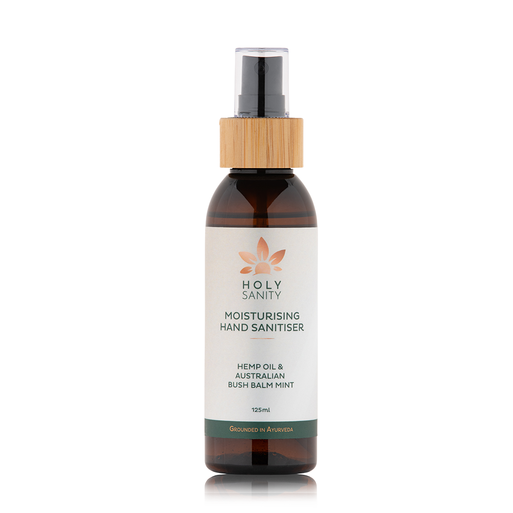 Hemp Seed & Australian Bush Balm Mint Sanitiser Spray (125ml)