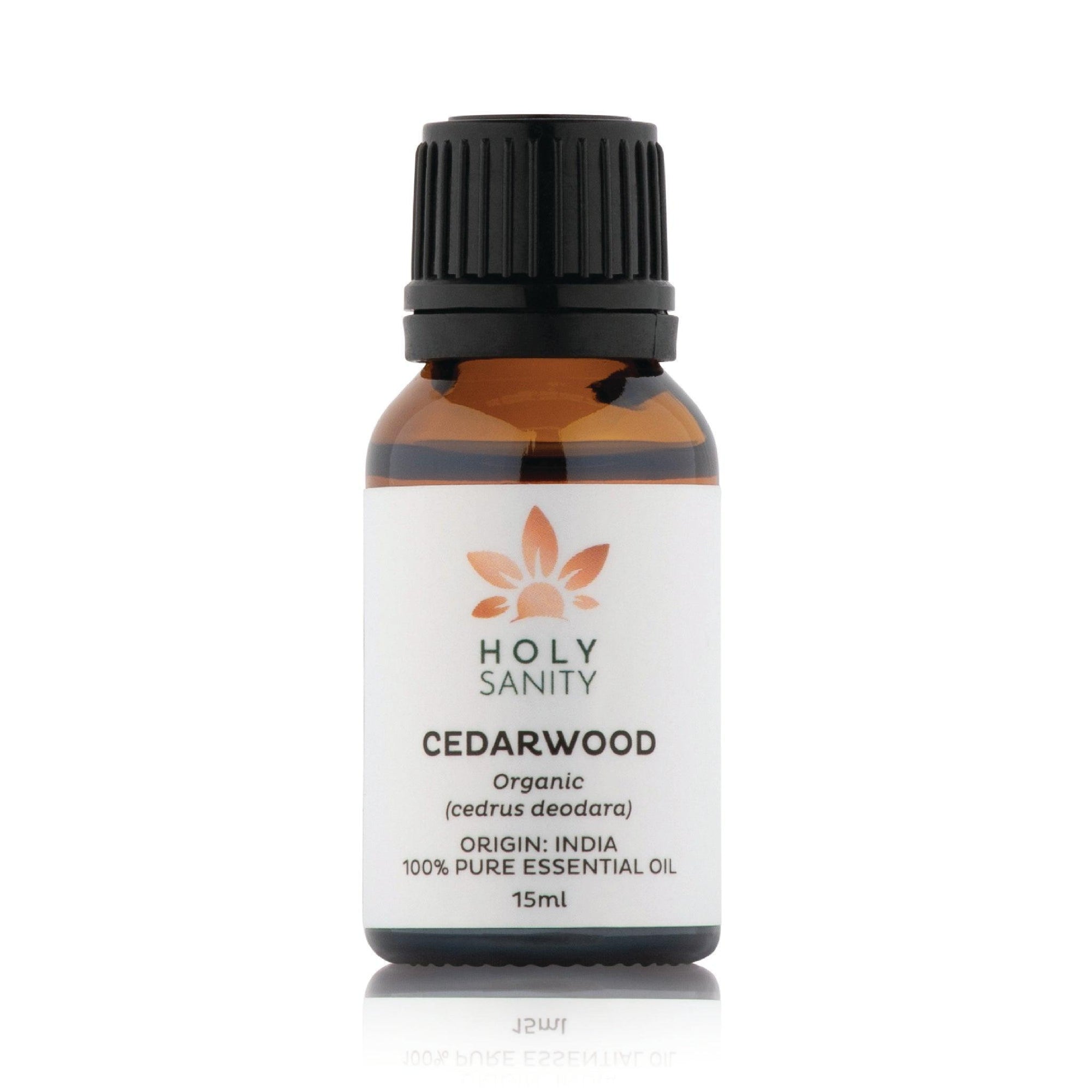 Organic Cedarwood Essential Oil (15ml) - Holy Sanity 