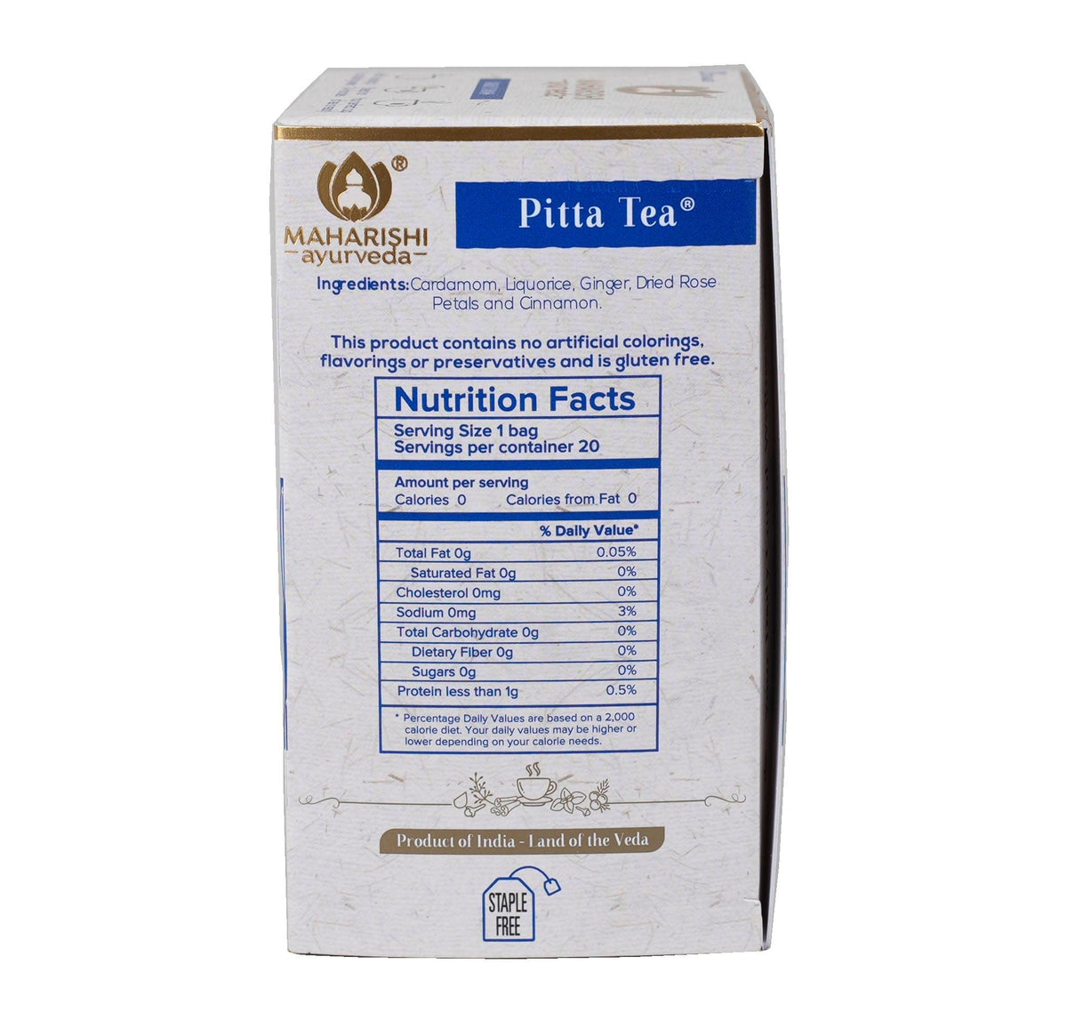 Pitta Tea 20 tea bags - Holy Sanity 