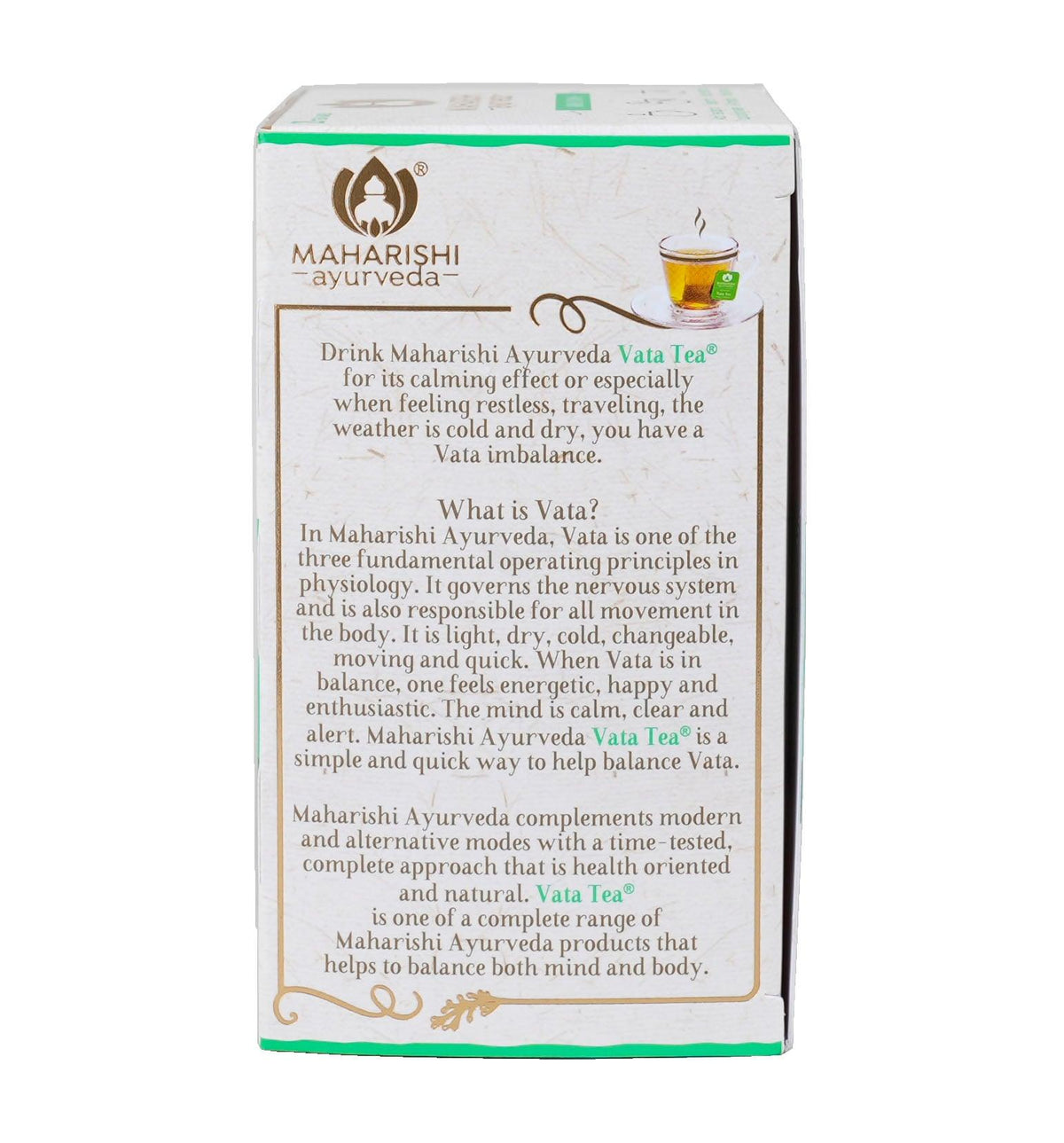 Vata Tea 20 tea bags - Holy Sanity 