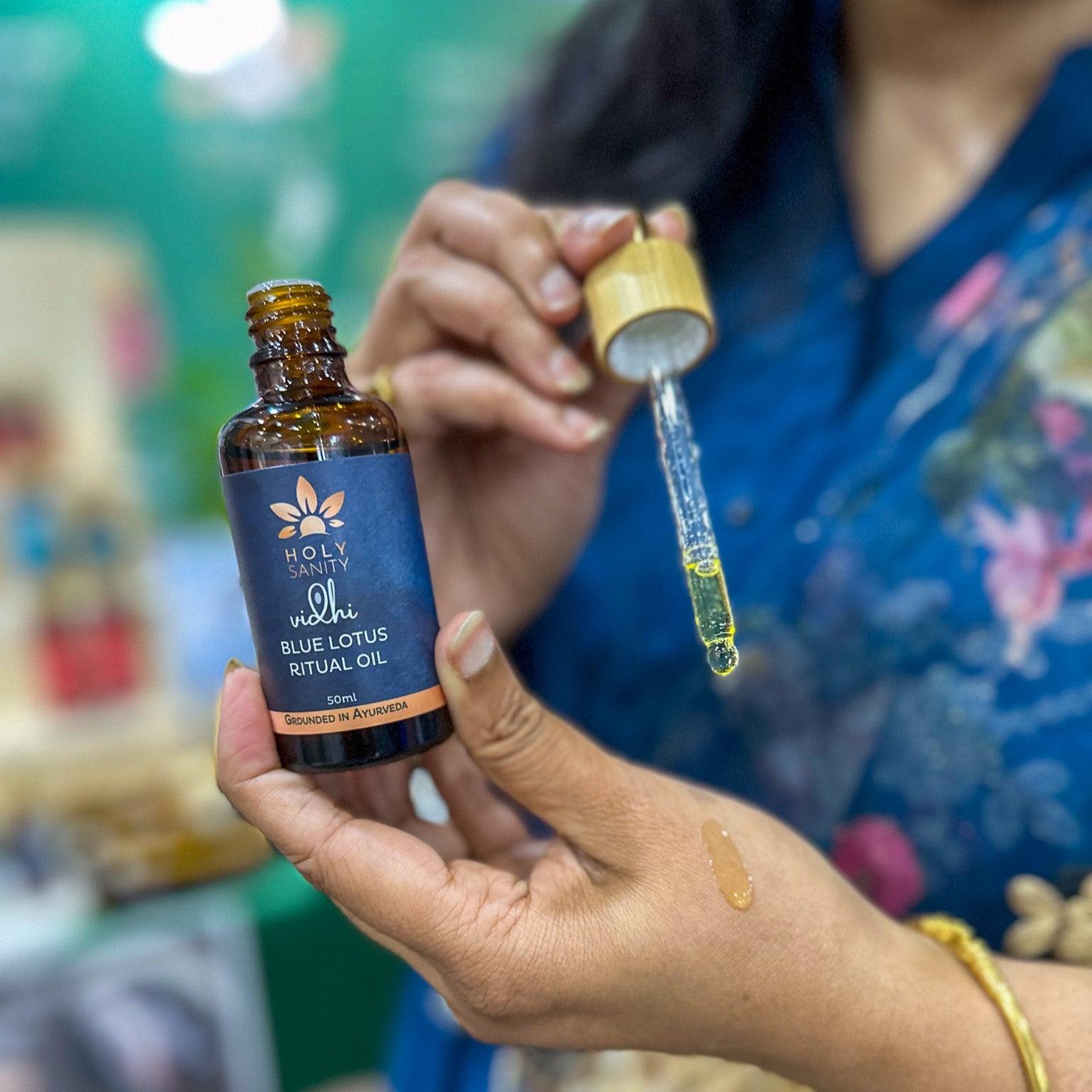 Blue lotus essential oil hotsell