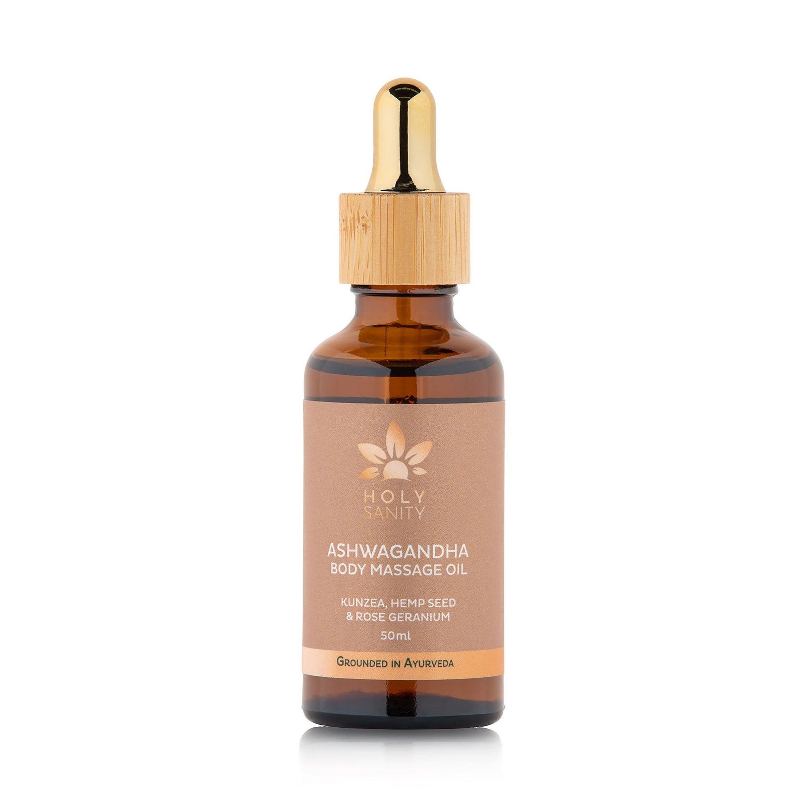 Ashwagandha Body Massage Oil 50ml - Holy Sanity 