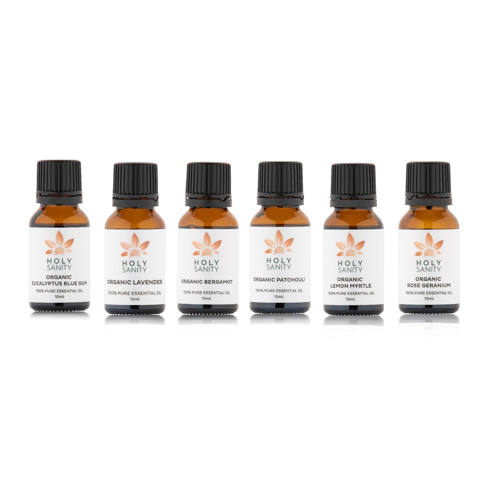 Organic Essential Oil Bundle (15ml x 6) - Holy Sanity 