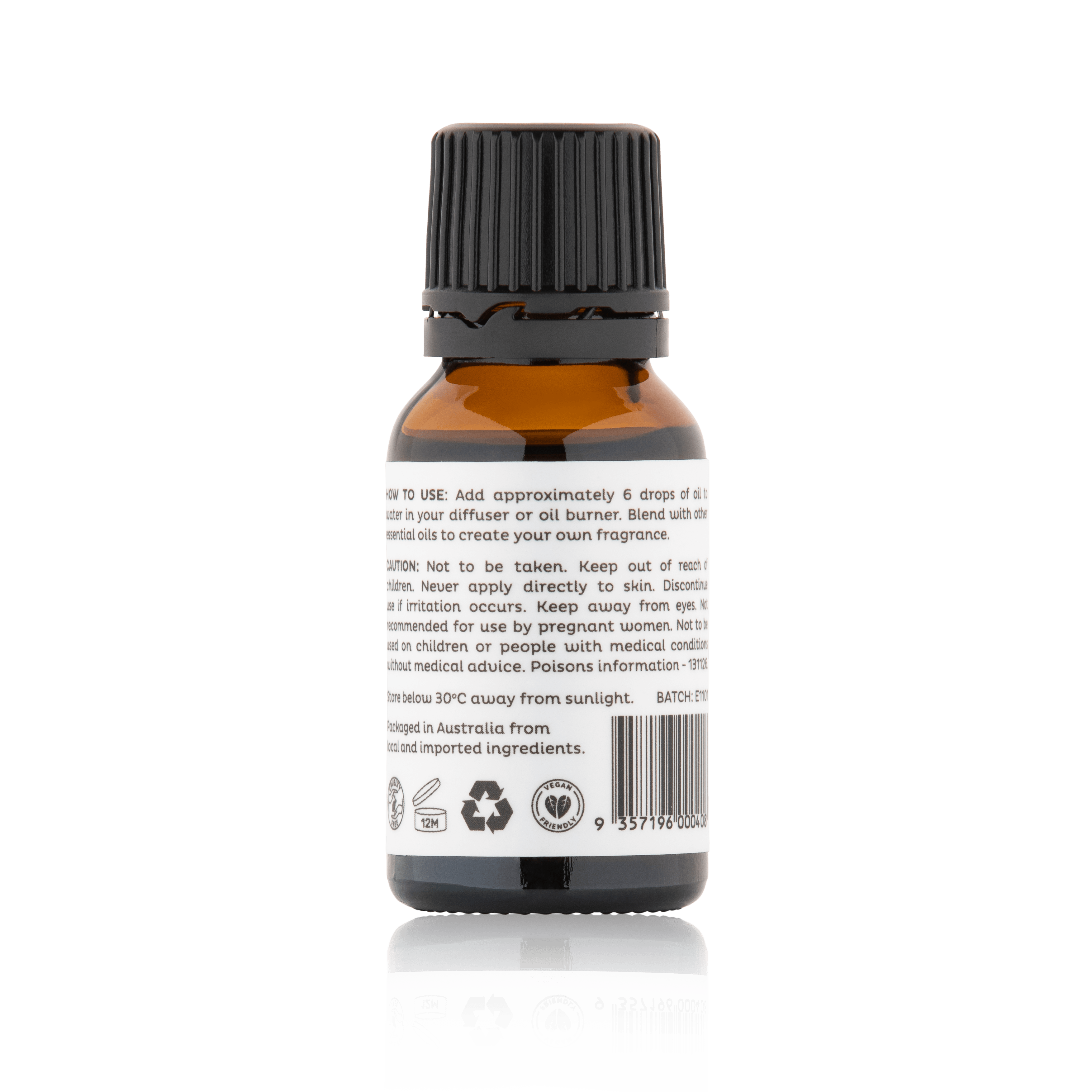 Organic Holy Basil Tulsi Essential Oil 15ml Holy Sanity